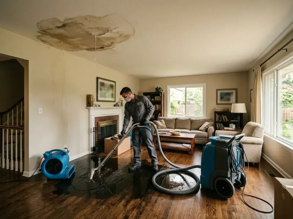 attic-pipe-burst-ceiling-drip-008 — frequently asked questions, Water Damage Restoration & Carpet Care in Glenwood, MN